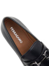 Ferragamo Men s Double Gancini Loafer FOSTER NERO 0762636 - SALVATORE FERRAGAMO - BALAAN 7