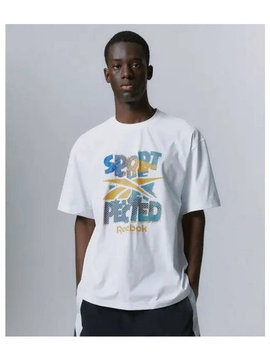 SPORTS THE UNEXPECTED T Shirt White - REEBOK - BALAAN 1