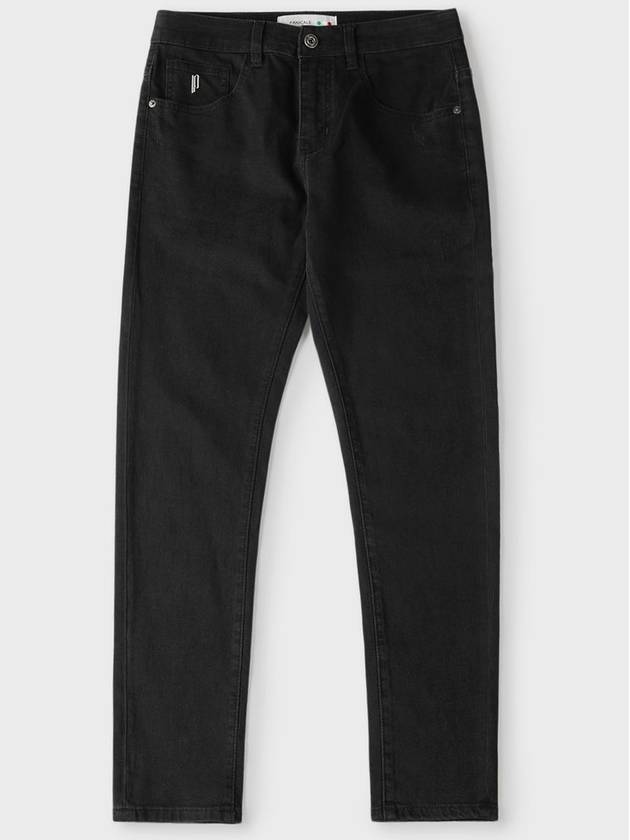 washed denim jeans black - PANICALE - BALAAN 7