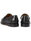 Men's GG Horsebit Leather Loafers Black - GUCCI - BALAAN 7