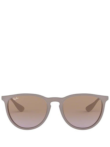 Erica Classic Round Frame Sunglasses Brown - RAY-BAN - BALAAN 1