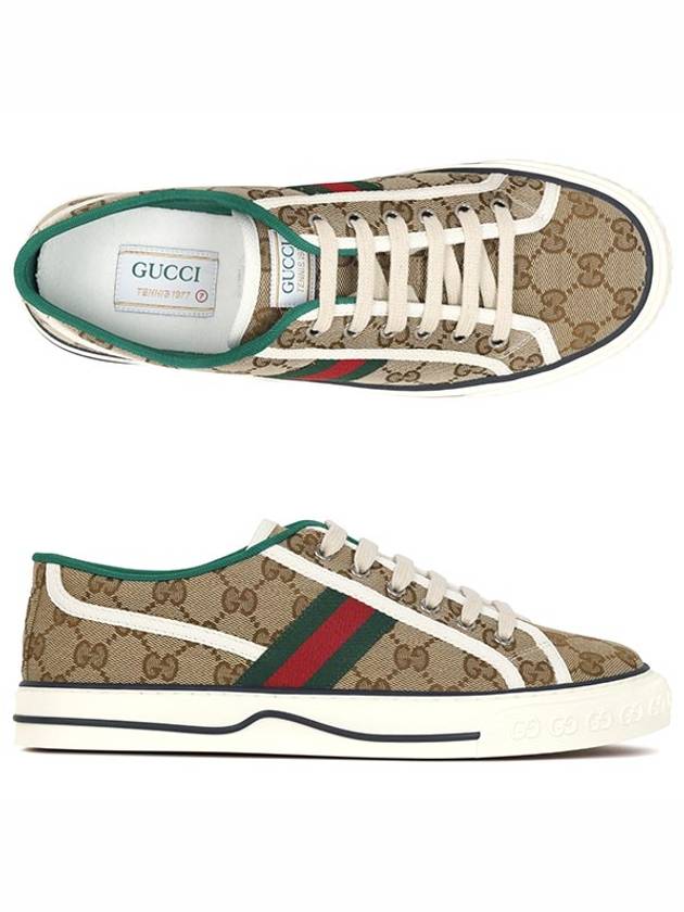 Tennis 1977 Sneaker Ebony Beige - GUCCI - BALAAN 2