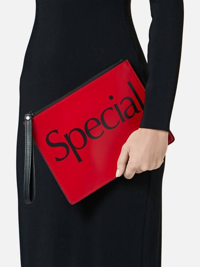 RED SPECIAL CLUTCH - CHRISTOPHER KANE - BALAAN 2