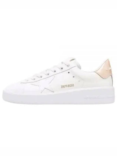 Pure Star Low Top Sneakers Creamy White - GOLDEN GOOSE - BALAAN 2