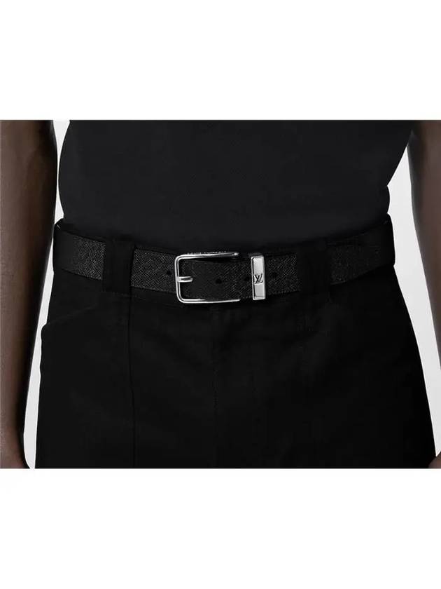 Pont Neuf 35MM Leather Belt Black - LOUIS VUITTON - BALAAN 6