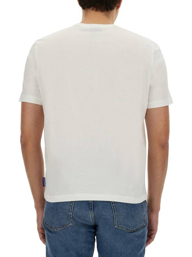 Short Sleeve T-Shirt M2R731YMP4540 01 White - PAUL SMITH - BALAAN 4