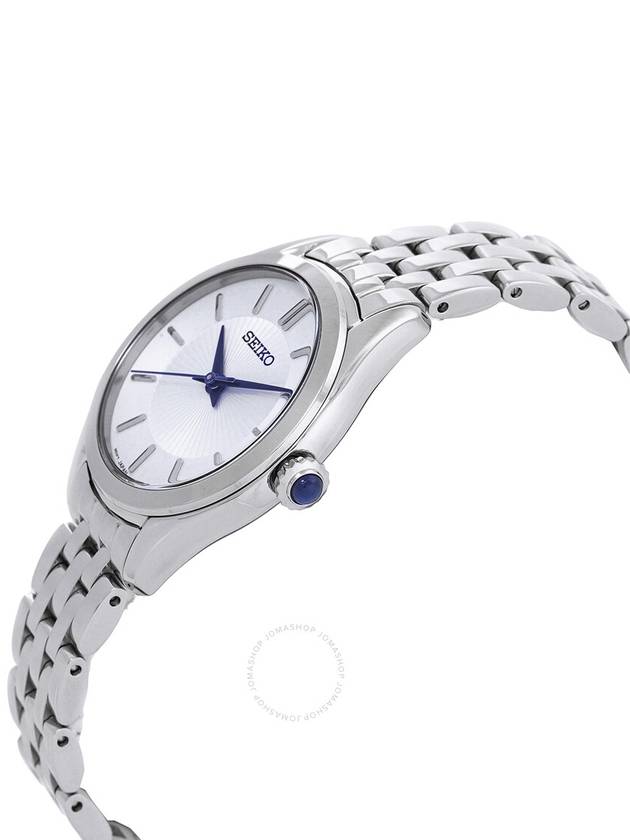 Seiko Discover More Quartz White Dial Ladies Watch SUR537 - SEIKO - BALAAN 2