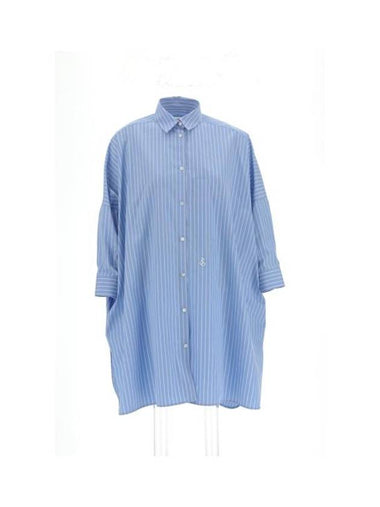 Shirt J05DL0107 J45173 471 BLUE SKY - JIL SANDER - BALAAN 1