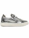 RU70000 087 Crocker Sneakers Silver - GIUSEPPE ZANOTTI - BALAAN 1