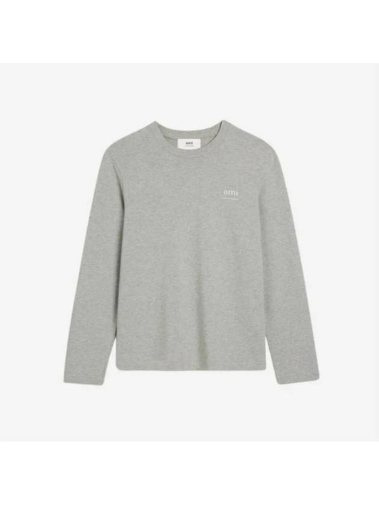 Alexandre Mattiussi Long Sleeve T-Shirt Grey - AMI - BALAAN 2