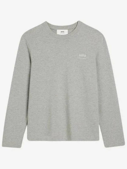 Alexandre Mattiussi Long Sleeve T-Shirt Grey - AMI - BALAAN 2