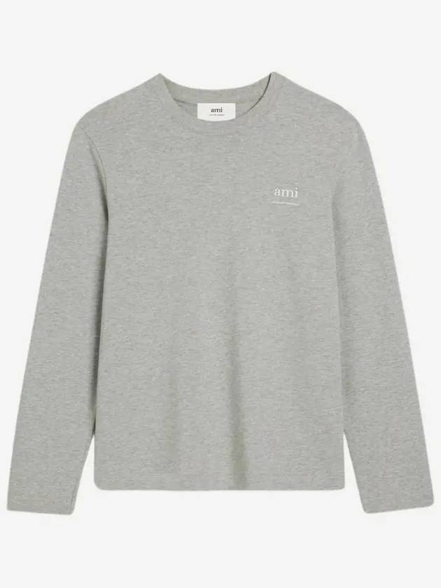 Alexandre Mattiussi Long Sleeve T-Shirt Grey - AMI - BALAAN 2