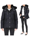 Original Threequarter Jacket Black Fur Navy - MOOSE KNUCKLES - BALAAN 2