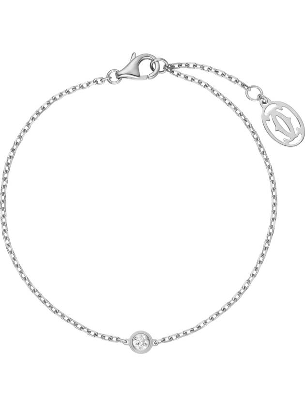 D'amour Diamond Bracelet White Gold - CARTIER - BALAAN 1