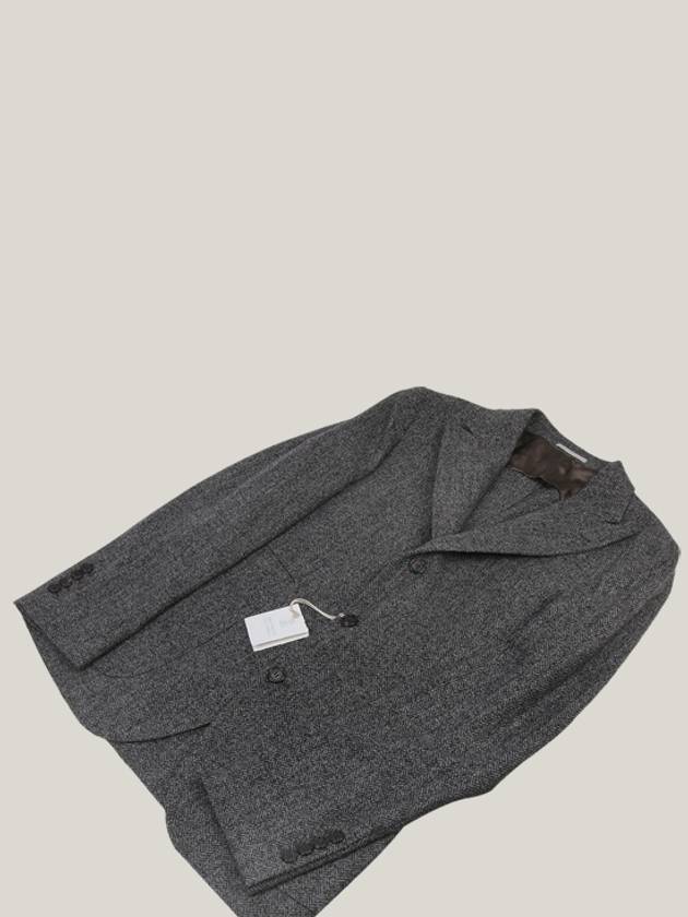 Men's Wool Blazer Jacket Grey - BRUNELLO CUCINELLI - BALAAN 7