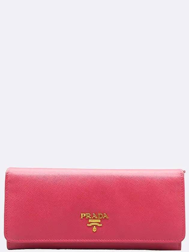 1M1132 Pink SAFFIANO long wallet - PRADA - BALAAN 2