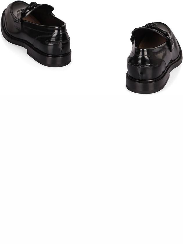 Bottega Veneta Brushed Leather Loafers - BOTTEGA VENETA - BALAAN 4