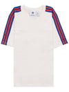 Cotton Short Sleeve T-Shirt White - ADIDAS - BALAAN 11