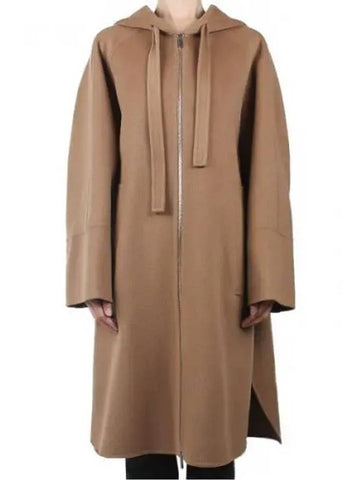 S Women Felipe Virgin Wool Coat Camel FELPI 045 271380 1119153 - MAX MARA - BALAAN 1