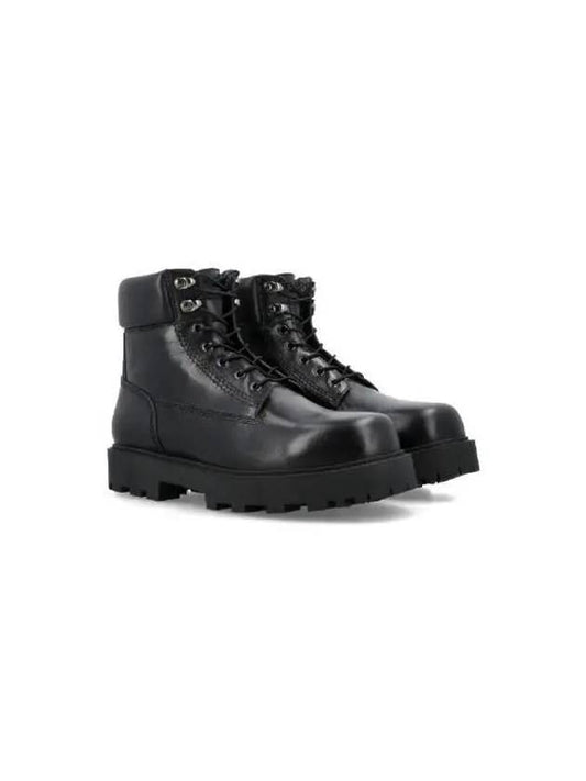 Men s boots black calfskin lace up 23ABHZ026H1KM001 - GIVENCHY - BALAAN 2