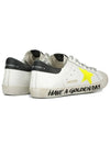 Superstar Star Leather Low Top Sneakers Yellow White - GOLDEN GOOSE - BALAAN 6