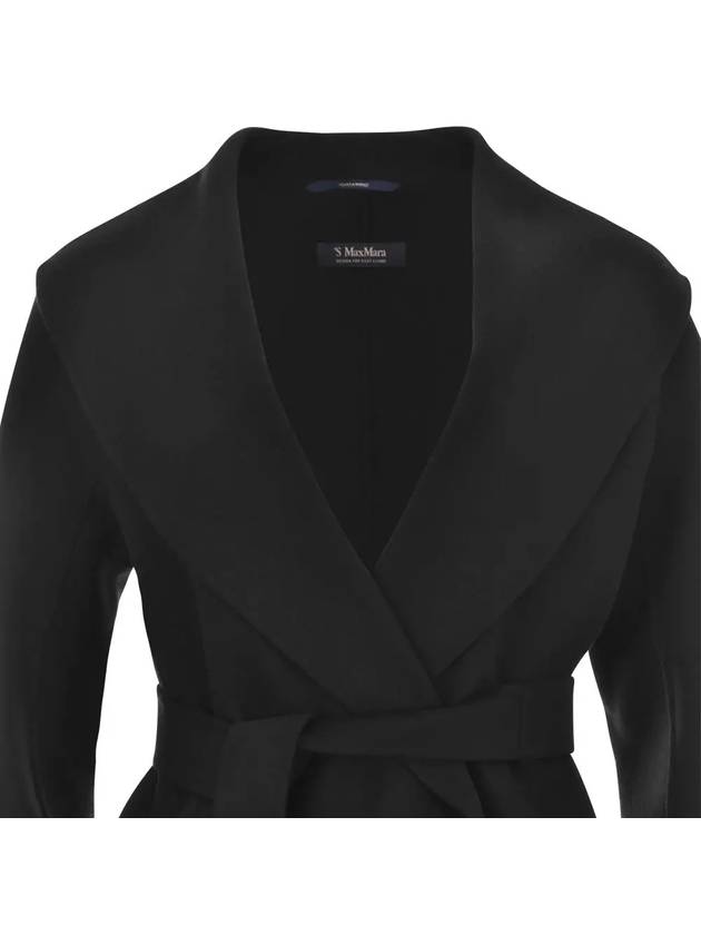 23FW mesh MESSI wool coat black 2390160339 013 - MAX MARA - BALAAN 4