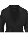 mesh MESSI wool coat black 2390160339 013 - MAX MARA - BALAAN 4