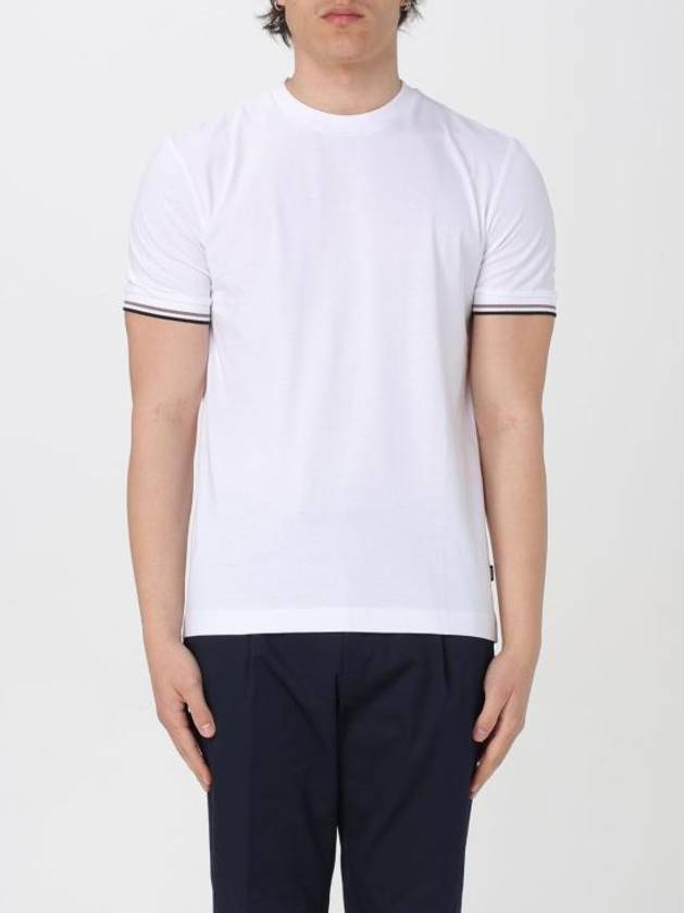 Short Sleeve TShirt White - HUGO BOSS - BALAAN 1