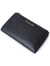 Jet Set Zipper Long Wallet Black - MICHAEL KORS - BALAAN 5