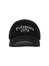 1978 WASHED BALL CAP BLACK - POLYGRAM - BALAAN 2