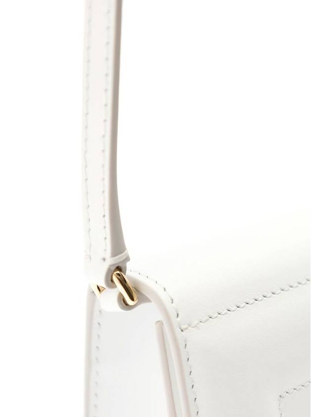 DG Logo Embossed Cross Bag White - DOLCE&GABBANA - BALAAN 4