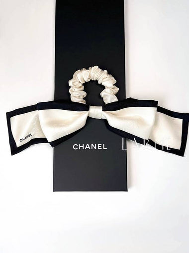 Scratch Special Price Women s Hair Chousu Ribbon White Color AA7530 - CHANEL - BALAAN 1