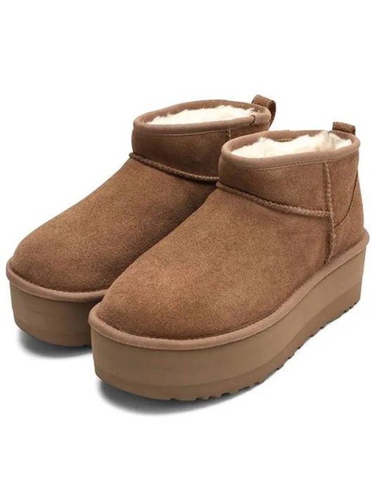 Classic Ultra Mini Platform Winter Boots Chestnut - UGG - BALAAN 2