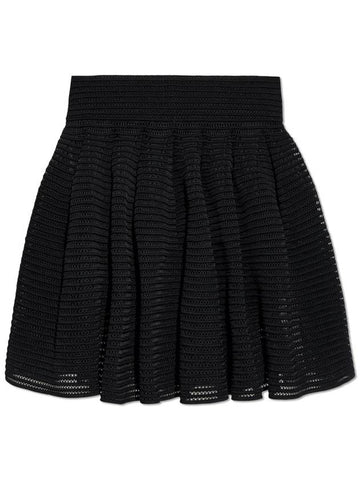 Alaïa Two-layer Skirt, Women's, Black - ALAIA - BALAAN 1