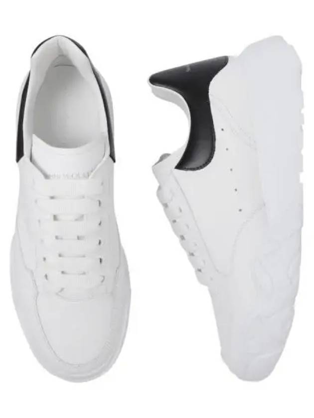 Court Trainer Low Sneakers White Black - ALEXANDER MCQUEEN - BALAAN 2