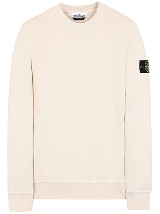 Men's Wappen Patch Sweatshirt Ivory - STONE ISLAND - BALAAN 2