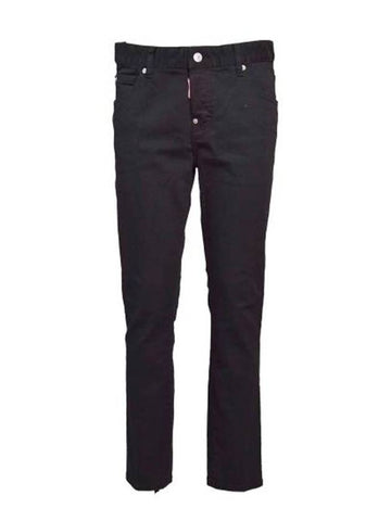 Bull Cool Girl Low Rise Denim Jeans Black - DSQUARED2 - BALAAN 1