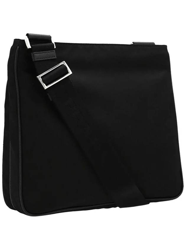 Pocono Saffiano Messenger Bag Black - PRADA - BALAAN 4