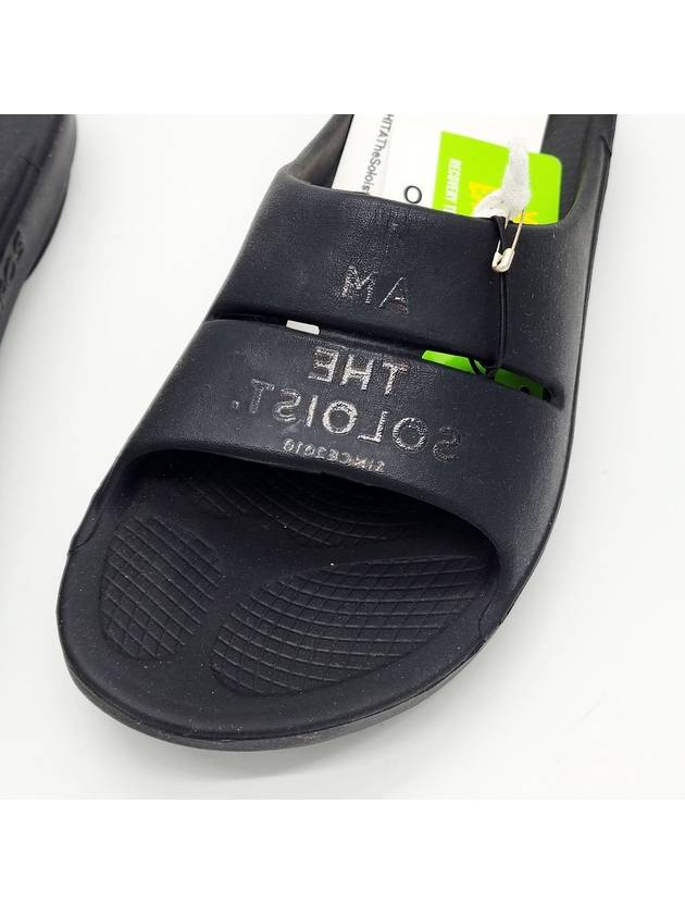 Men s Soloist Slide Slippers Black - OOFOS - BALAAN 4