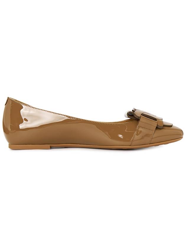 Kate Leather Ballerina Brown - TOD'S - BALAAN 5