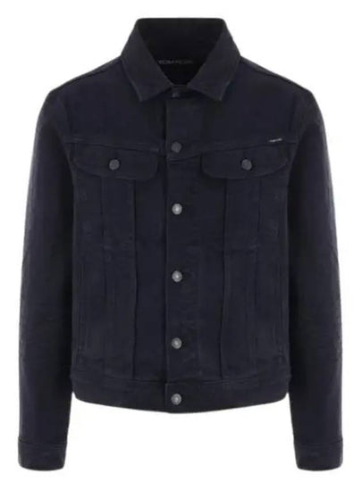 Cotton Jacket Blue - TOM FORD - BALAAN 2