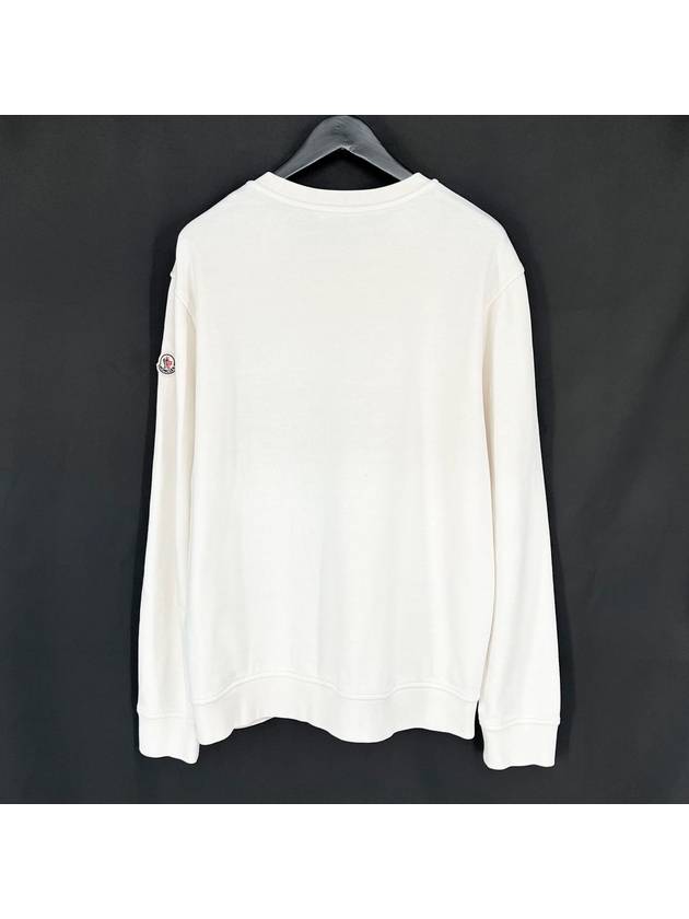 Big logo sweatshirt white XL size - MONCLER - BALAAN 3