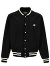 Cotton Satin Teddy Jacket Black - MAISON KITSUNE - BALAAN 2