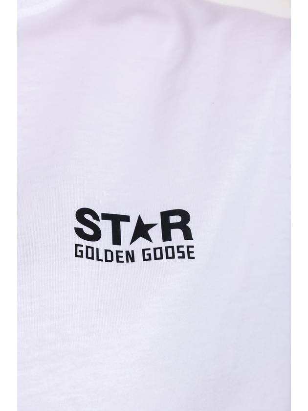 Back Big Star Short Sleeve T-Shirt White - GOLDEN GOOSE - BALAAN 6