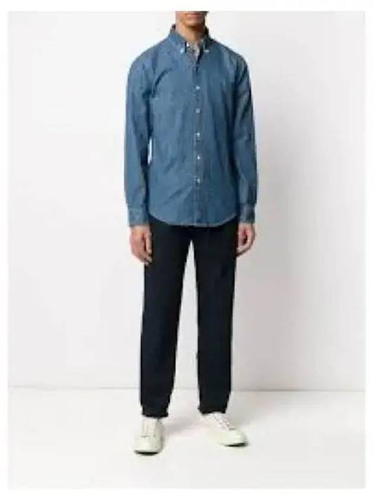 30 Points W Denim Shirt Blue - POLO RALPH LAUREN - BALAAN 1