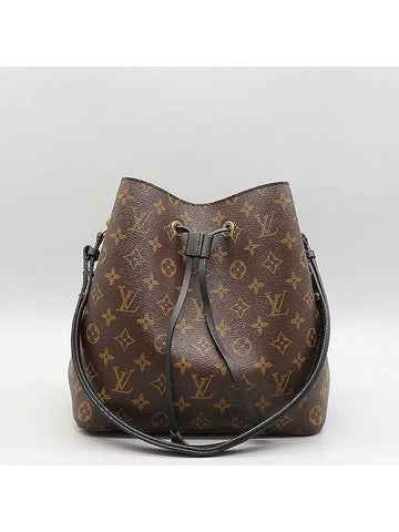 M44020 Monogram Canvas NOIR Black Color NEONOE Bucket Shoulder Bag - LOUIS VUITTON - BALAAN 1