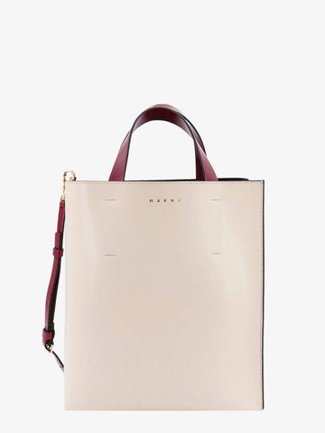 Museo Small Tote Bag Ivory - MARNI - BALAAN 1