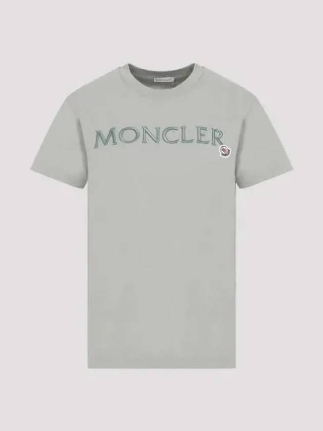 I Domestic shipping 24 8C00006 829HP 92G logo embroidery t shirt kr 218505 - MONCLER - BALAAN 1