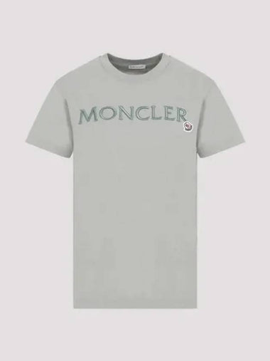 I Domestic shipping 24 8C00006 829HP 92G logo embroidery t shirt kr 218505 - MONCLER - BALAAN 1