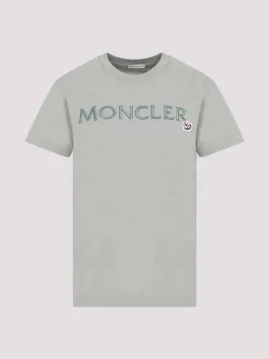 I Domestic shipping 24 8C00006 829HP 92G logo embroidery t shirt kr 218505 - MONCLER - BALAAN 1